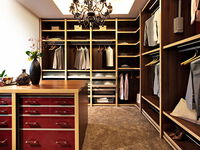 Cabinet Einbauschrank mit Kommode