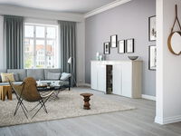 Cabinet Sideboard weiß mit Glanzlackierung